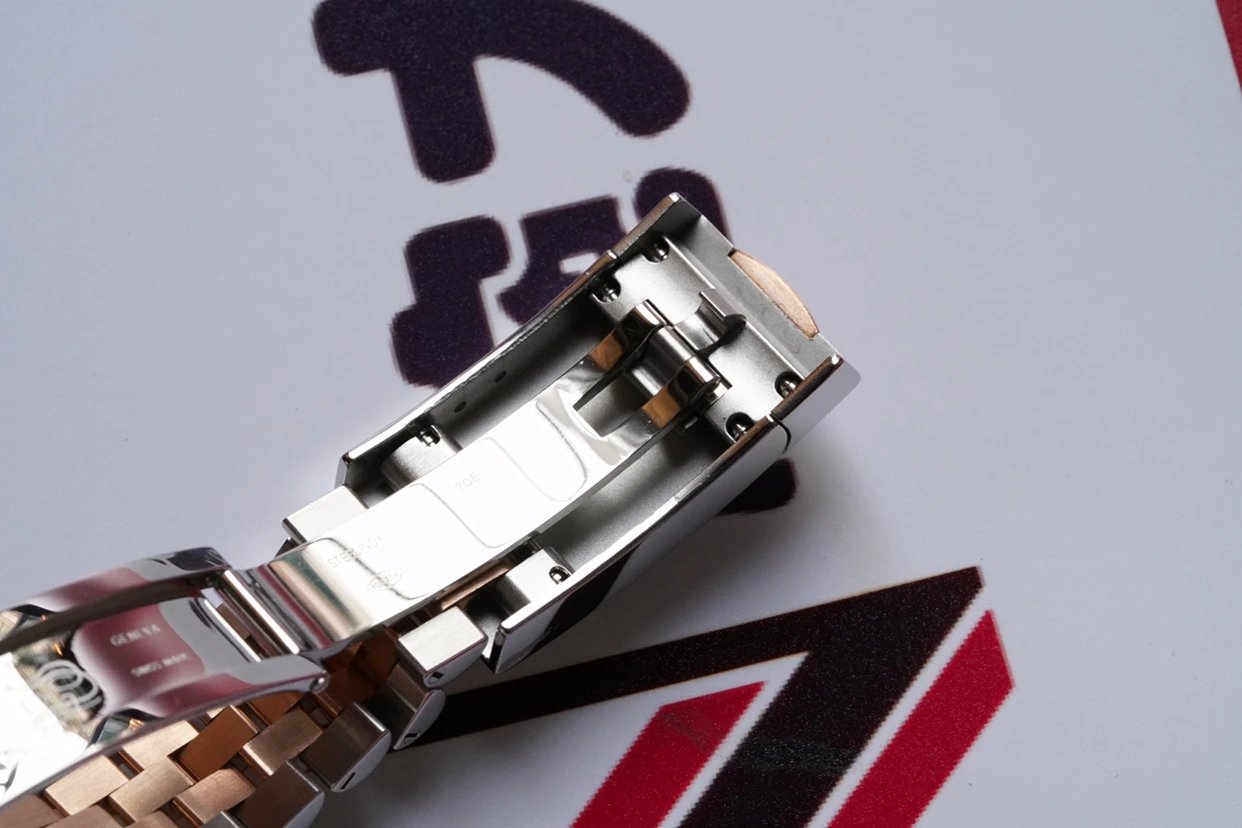 GM劳力诗最高版本订制包真金日志36mm玫瑰金2018年度新款日志18k包金系列钢带机械表天然贝母表面