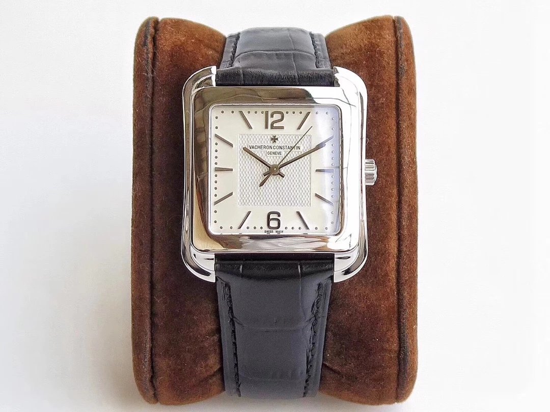 江诗丹顿历史名作系列86300白盘皮带男士机械手表