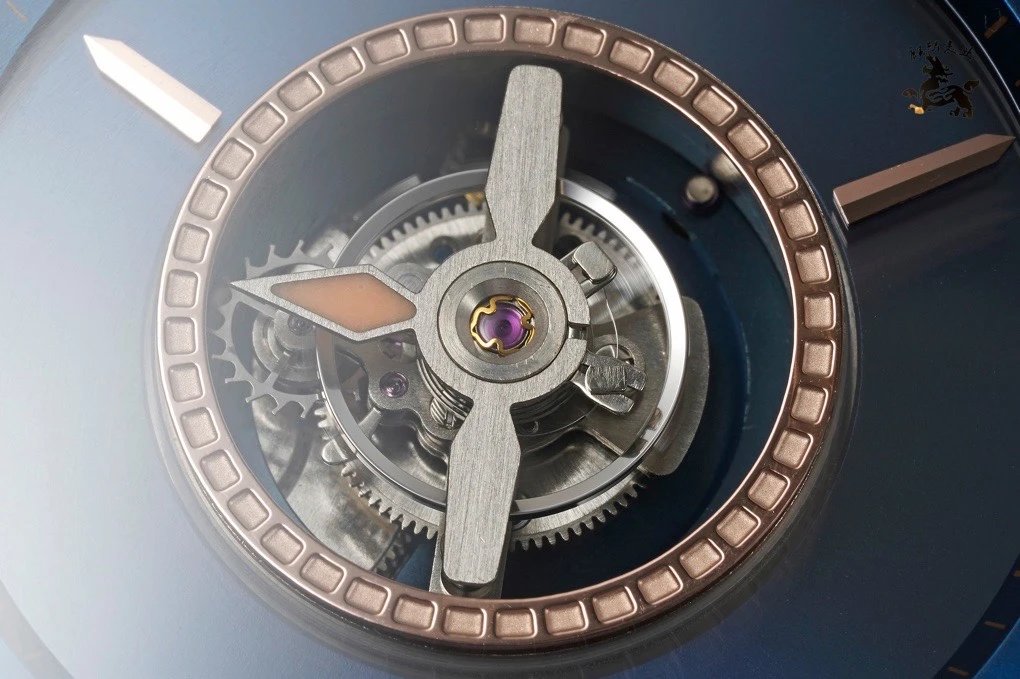 MI精品--飞行的时间，欧米茄首款中置真陀飞轮碟飞系列至臻天文台陀飞轮腕表欧米茄陀飞轮男表机械表手表男型号528.53.44.21.03.001手表男